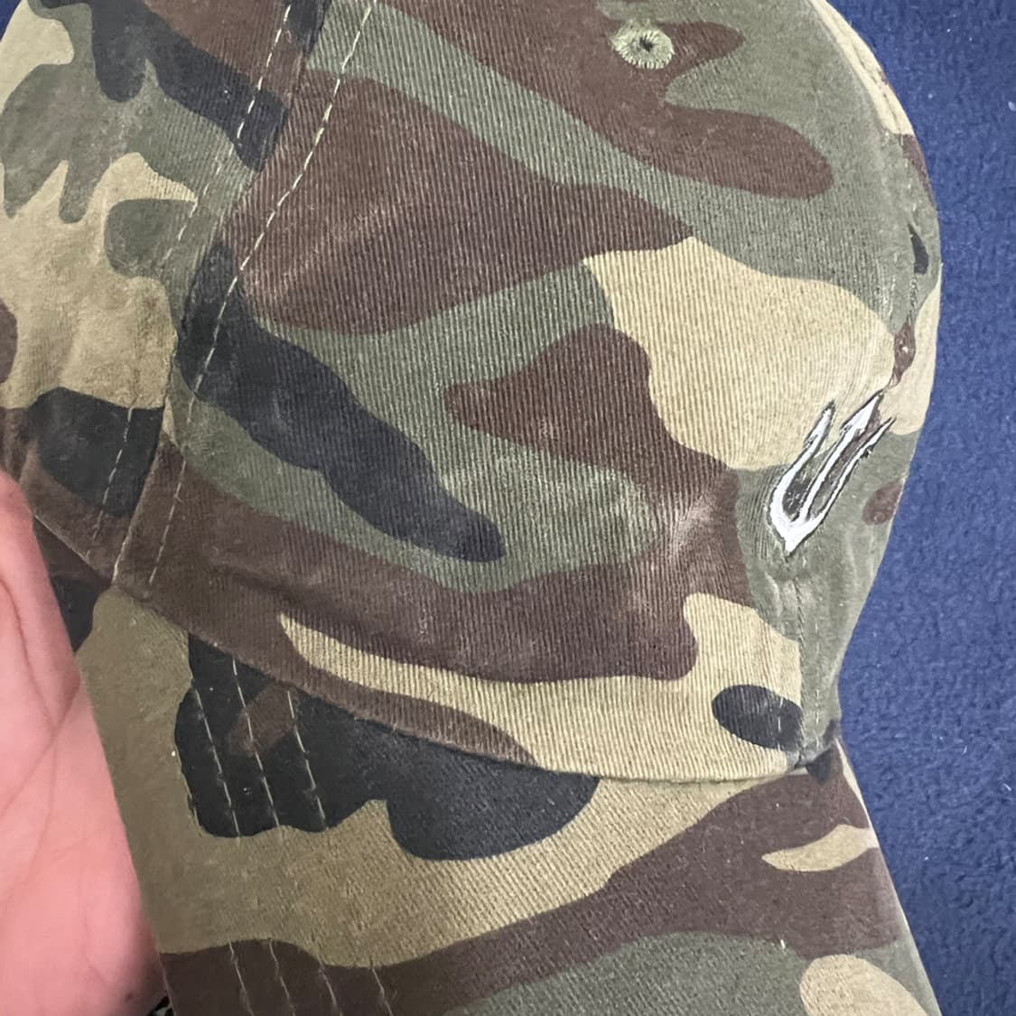 베루툼 트라이던트 밀리터리 카모 볼캡 모자 상품이미지5