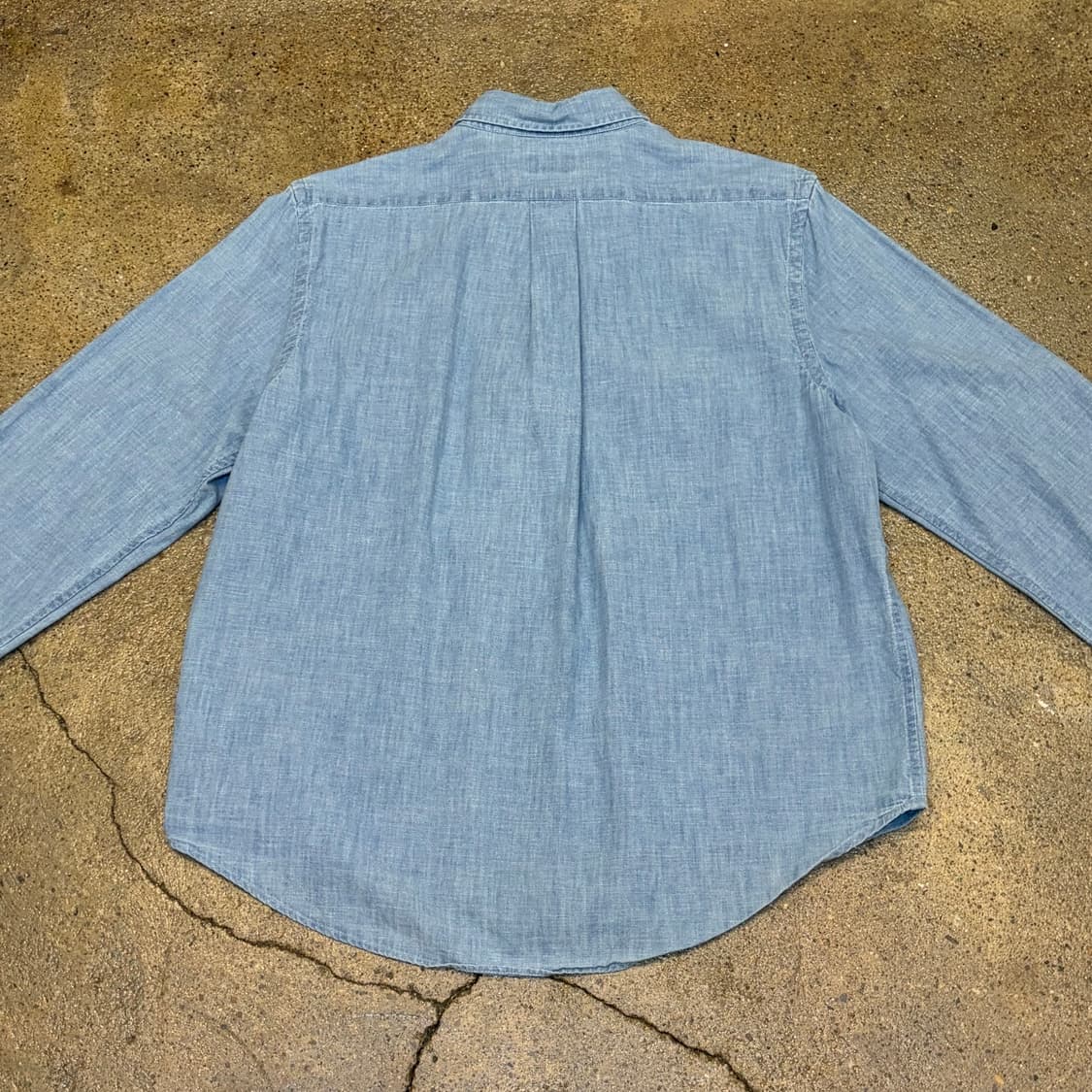 미국 빈티지 폴로랄프로렌 헤지 청남방 데님셔츠 청셔츠 상품이미지7