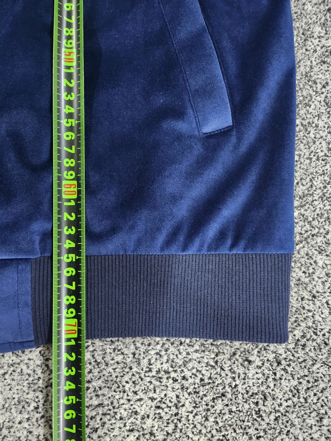 벨벳 보머 재킷  상품이미지6