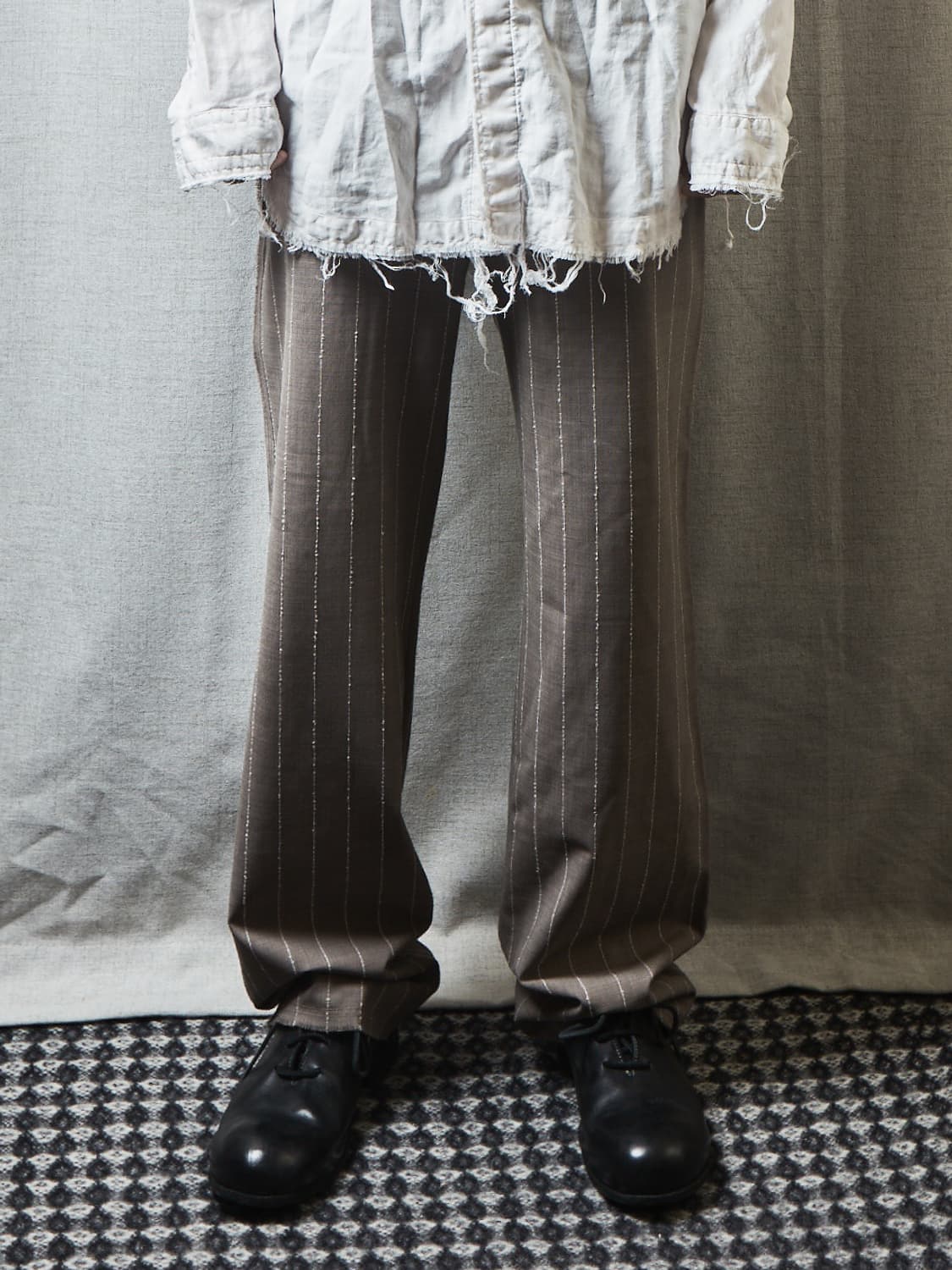 maison flaneur 18ss 울 팬츠 상품이미지8