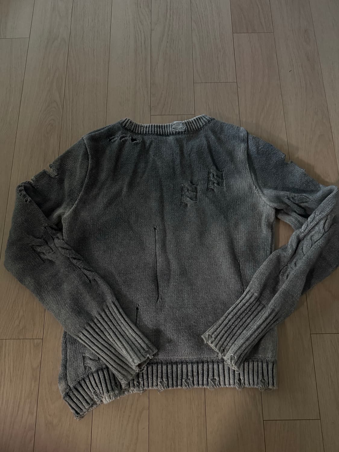 로딩룸 니트 0사이즈 상품이미지3