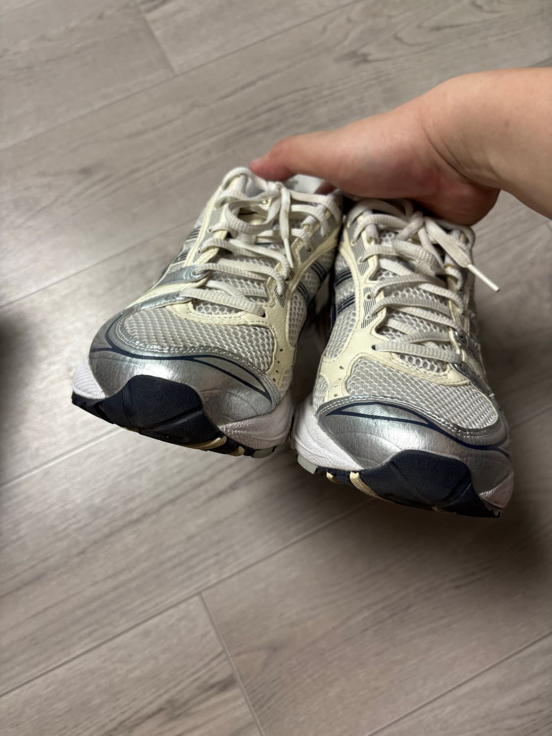 [265] 아식스 젤카야노 화이트 미드나잇 상품이미지5