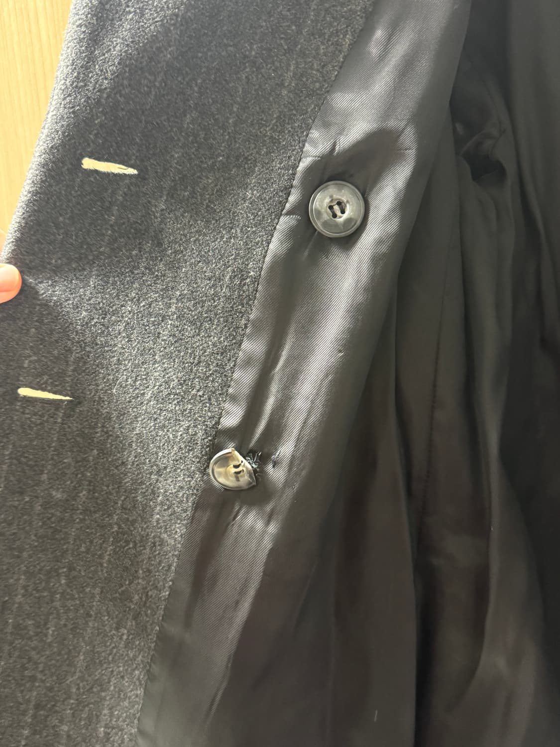 막스마라위켄드라인 스트라이프 울코트자켓 상품이미지4