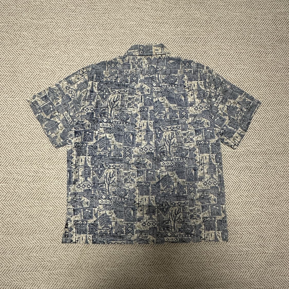 VINTAGE usa made hawaiian shirt half 상품이미지2