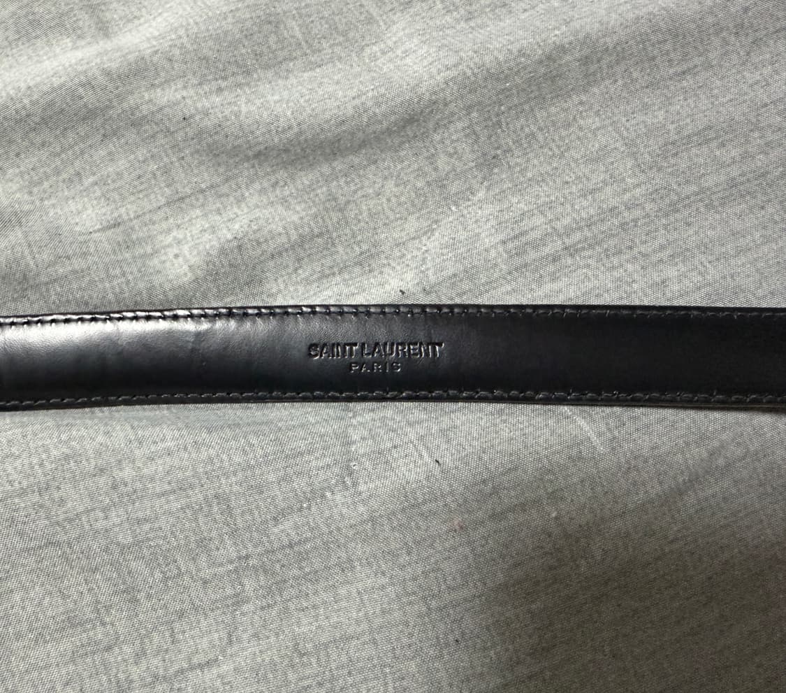 생로랑 웨스턴 벨트 브라운 스웨이드 90cm 팝니다.   상품이미지2