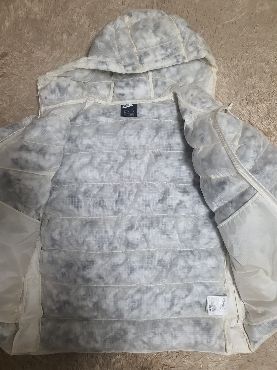 나이키  우먼스 경량패딩  사이즈 66까지 가능 상품이미지2