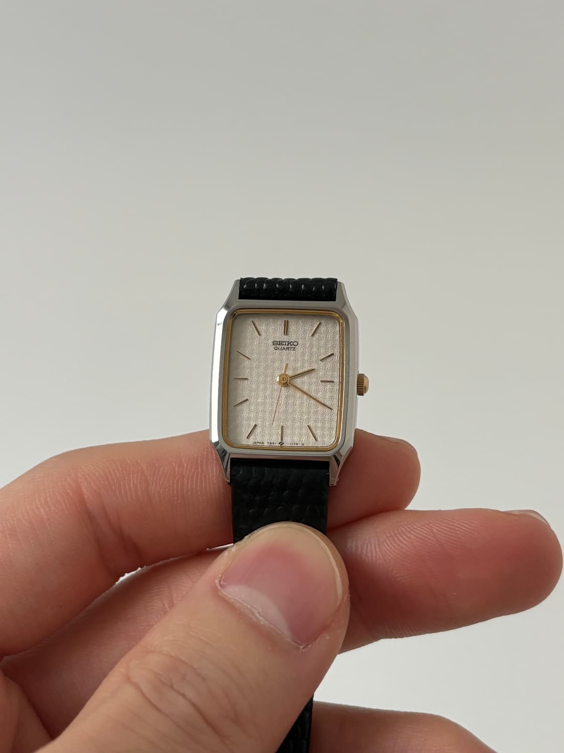 1980s Texture Square Ladies Quartz 상품이미지3