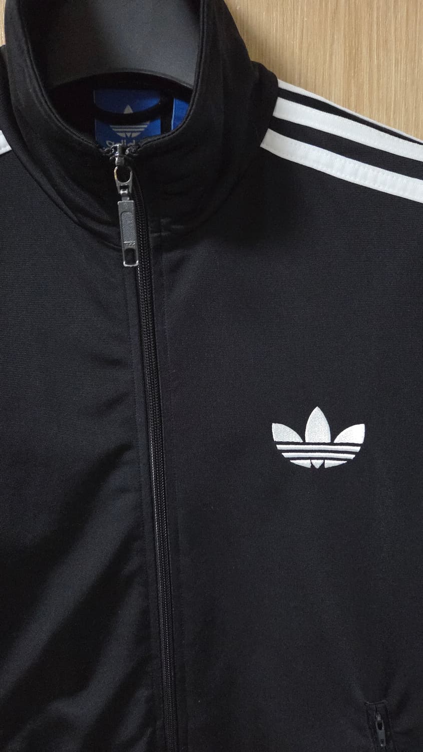 (착샷) 아디다스 파이어버드 져지 트랙탑 블랙  상품이미지3