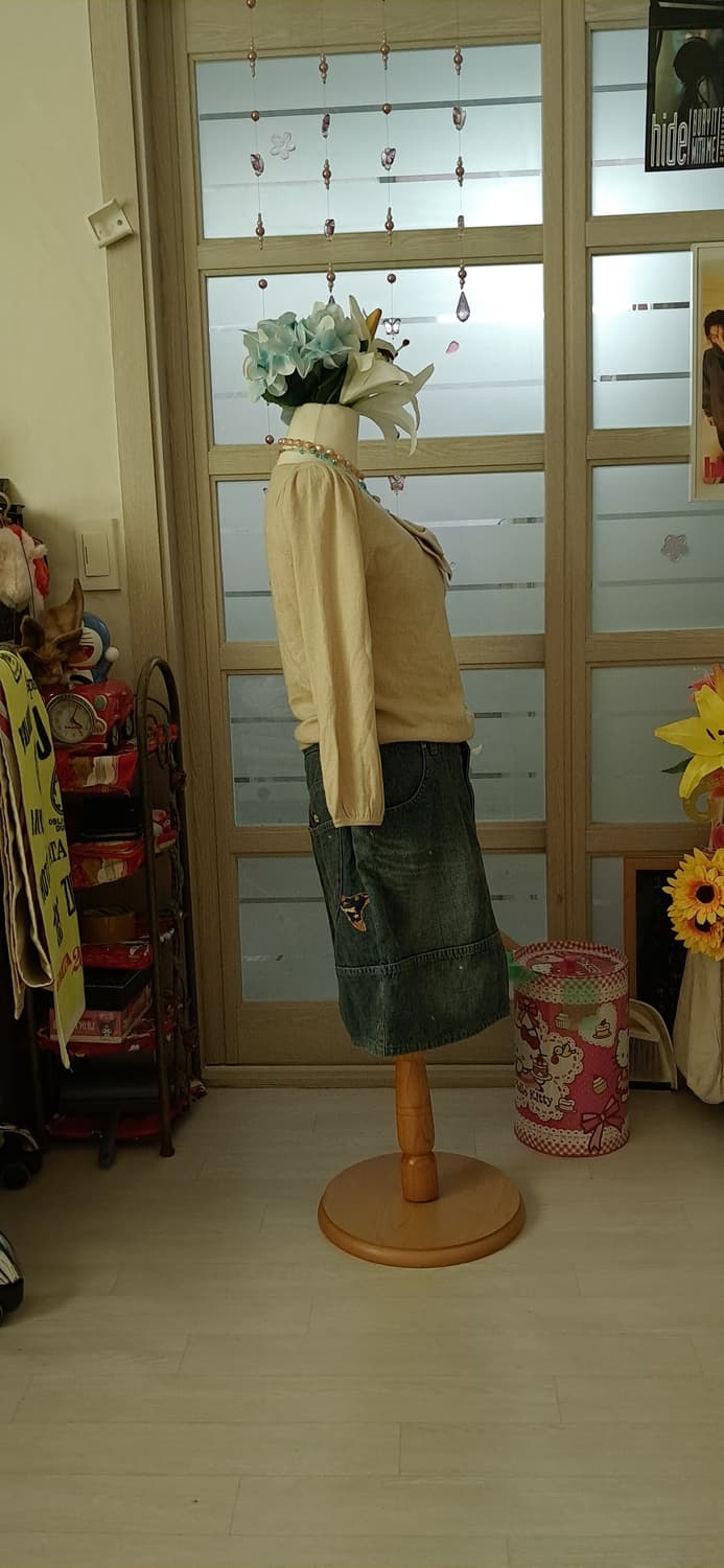 밀크라떼 리본 니트 상품이미지3