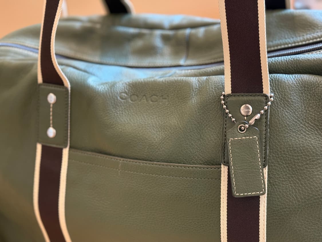 코치 소가죽 보스턴백 상품이미지4