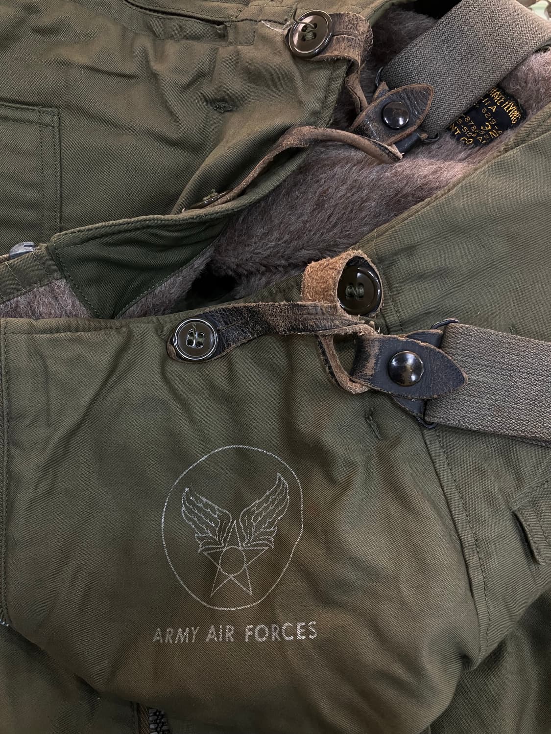 40's USSAF 미공군 A-11A 플라이트 팬츠 32 상품이미지8