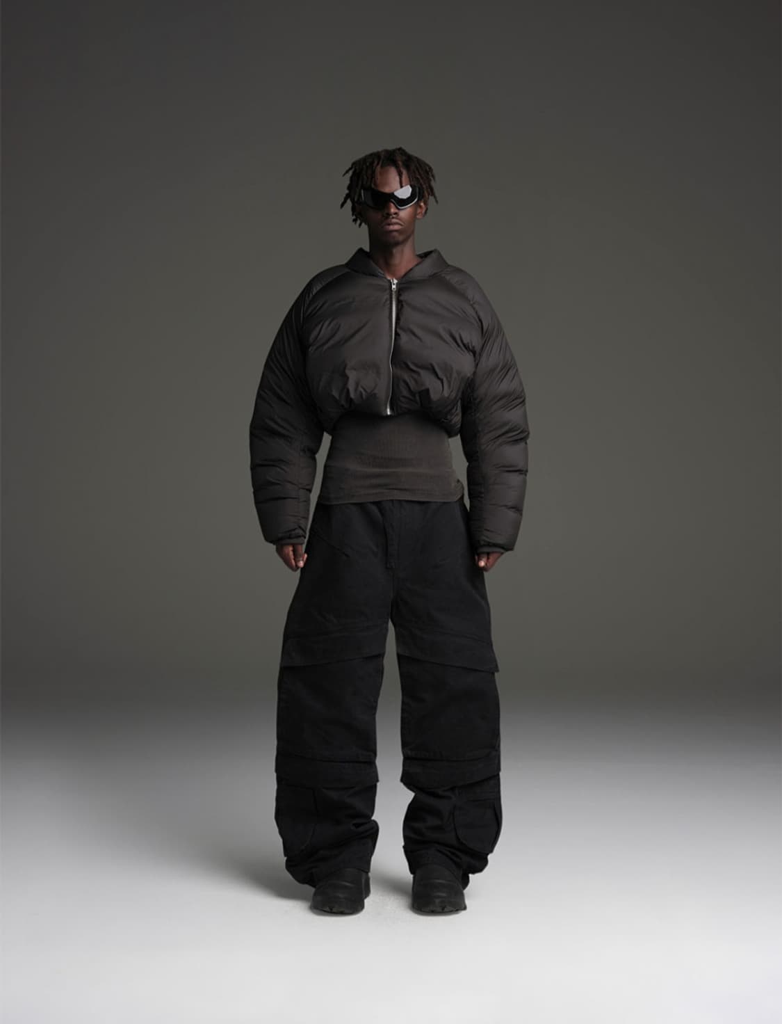 [M] 엔타이어 스튜디오 필로우 봄버 크롭 상품이미지1