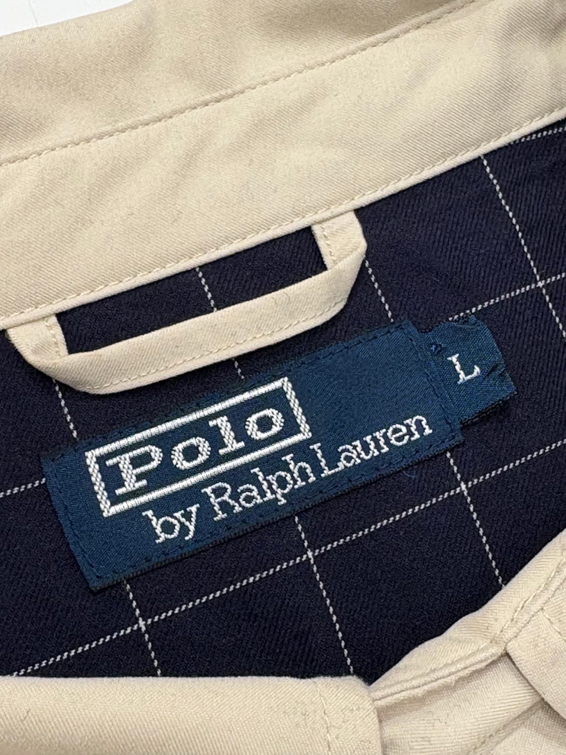 Polo 폴로랄프로렌 베이지 해링턴 자켓 상품이미지5