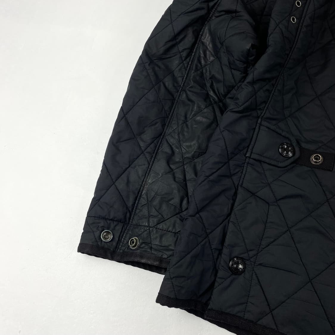 폴로 신형 블랙 포켓 퀼팅 자켓 (100) 상품이미지6