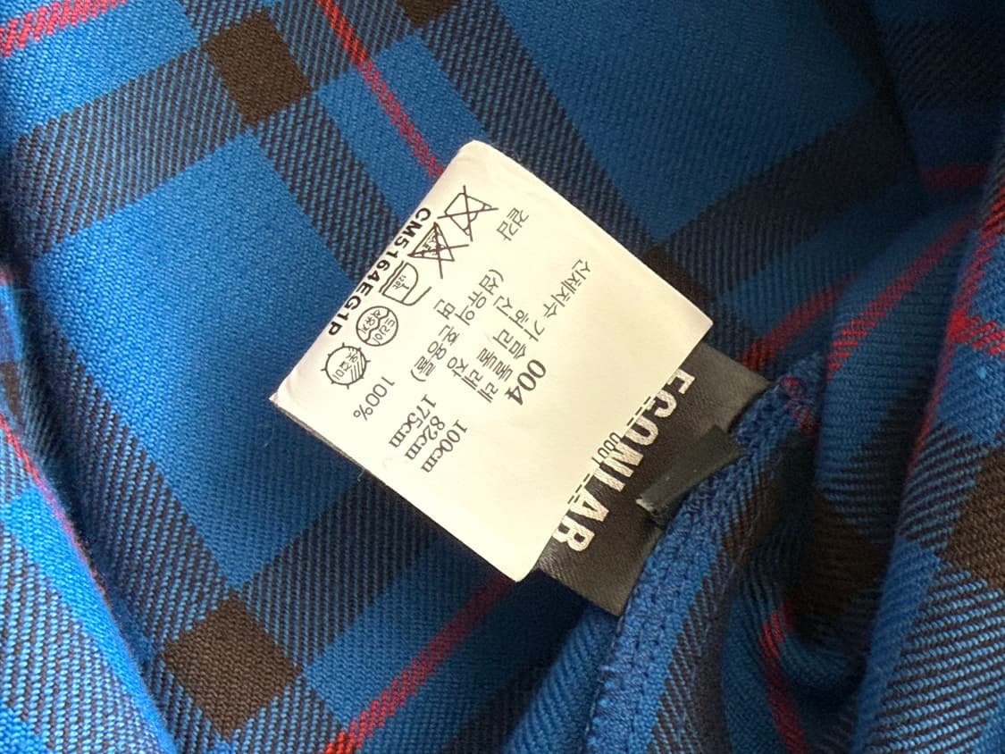 (M) 에곤랩 레이어드 셔츠 블루 상품이미지4