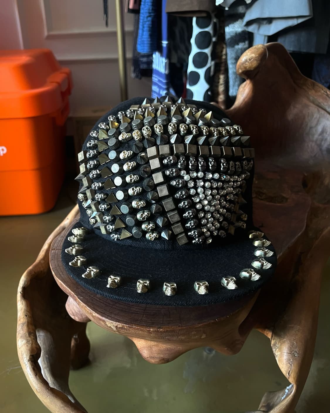 Jpn Vintage V-Kei Jewel Trim Trucker Cap 상품이미지5