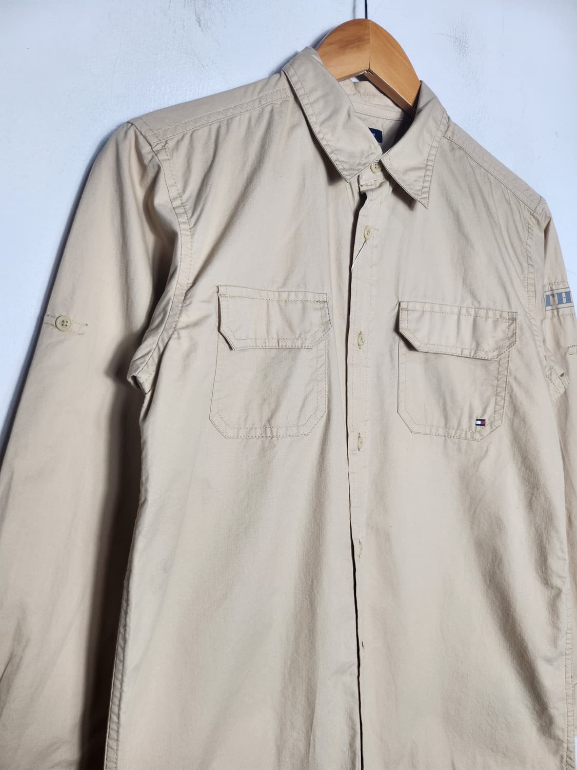 타미힐피거 베이지 셔츠 상품이미지2