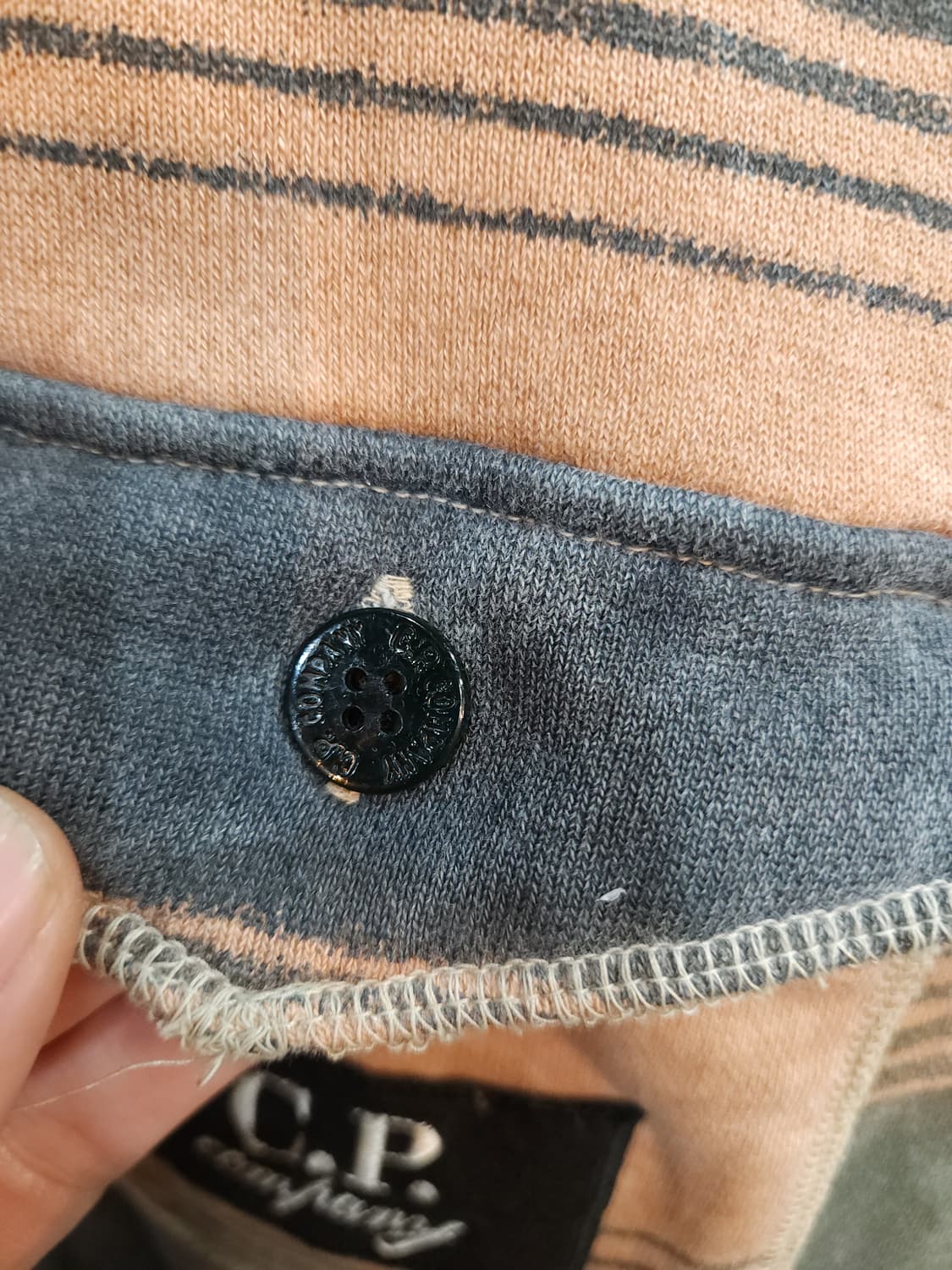 cp 컴퍼니 90s 스트라이프 누빔점퍼  상품이미지7