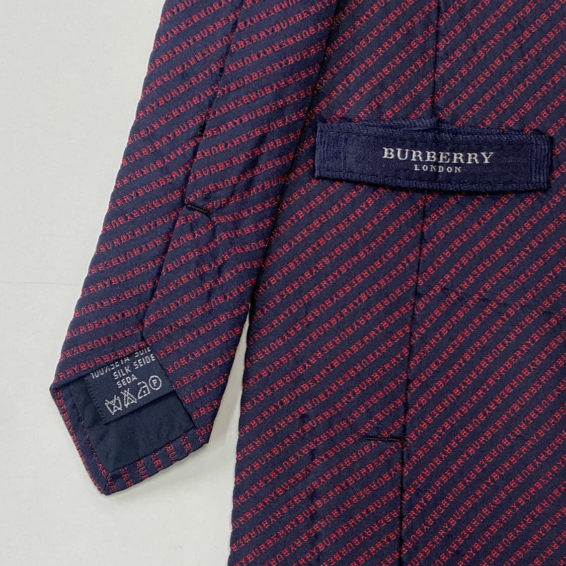 버버리 (Burberry) 영문모노그램 정품 명품넥타이 상품이미지5