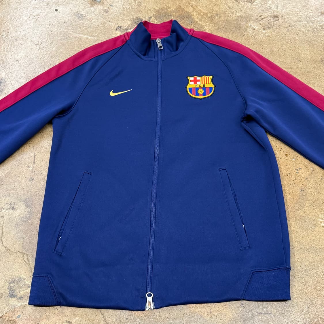 나이키 바르셀로나 블루 레드 파빨 져지 트랙탑 95 상품이미지3