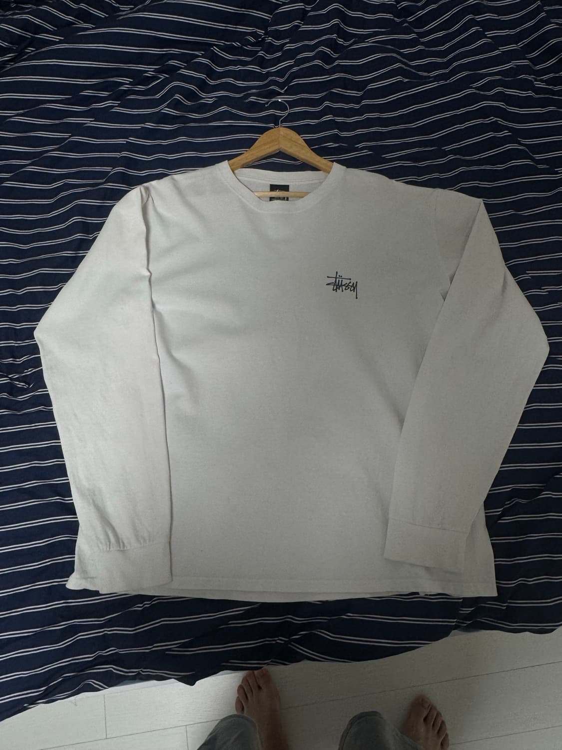 스투시 베이직 롱슬리브 XL 상품이미지5