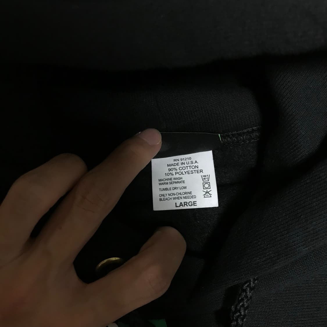 Camber 캠버 후드티 블랙 L 상품이미지5