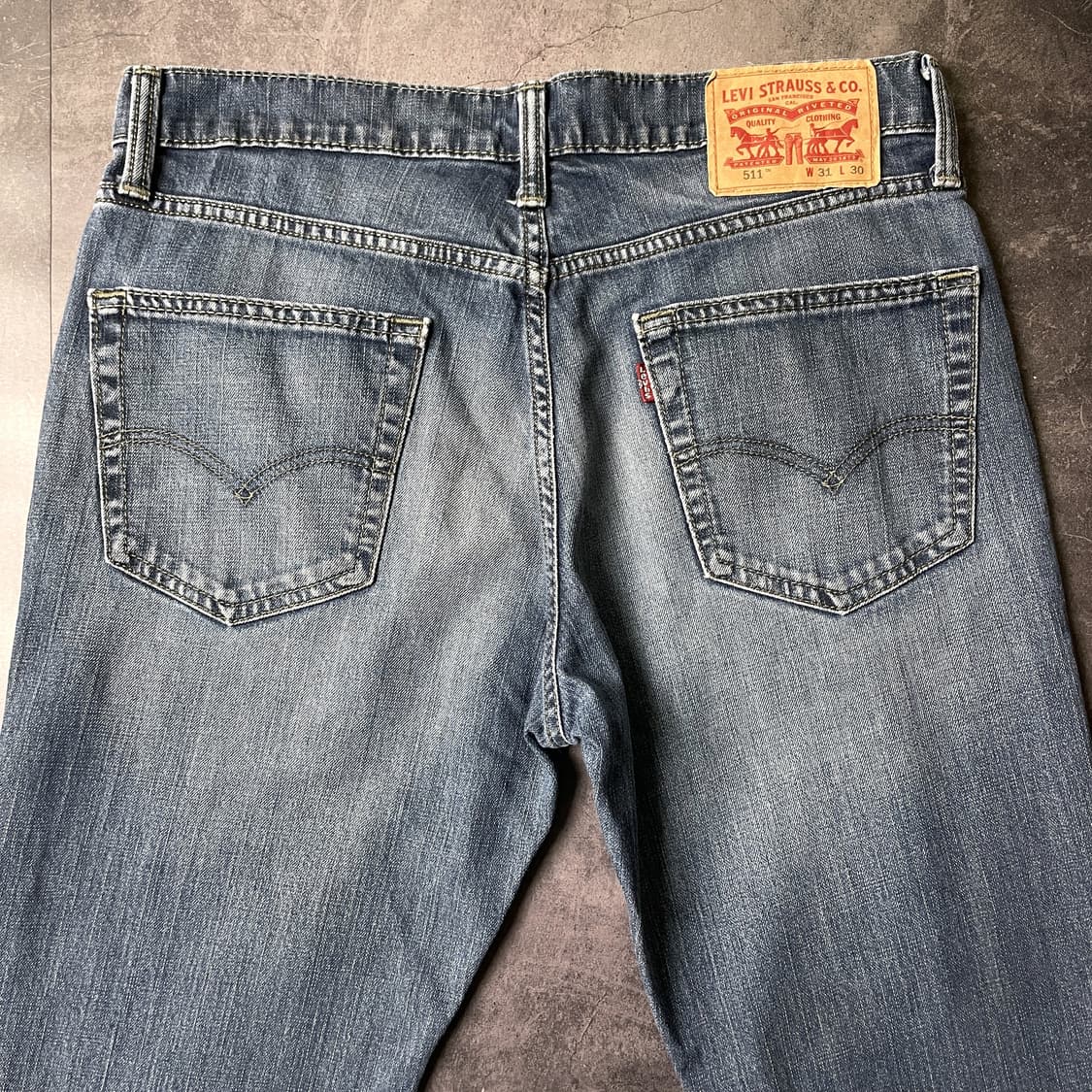 LEVI'S 리바이스511 빈티지 슬림핏 데님 코튼 팬츠 A00347 상품이미지6