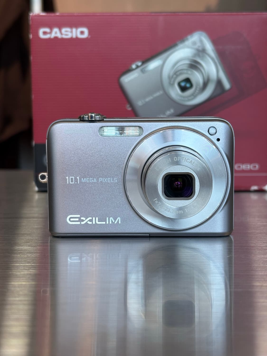 풀박/민트급/날짜표시)카시오 엑슬림 ex-z1080 빈티지디카 상품이미지1