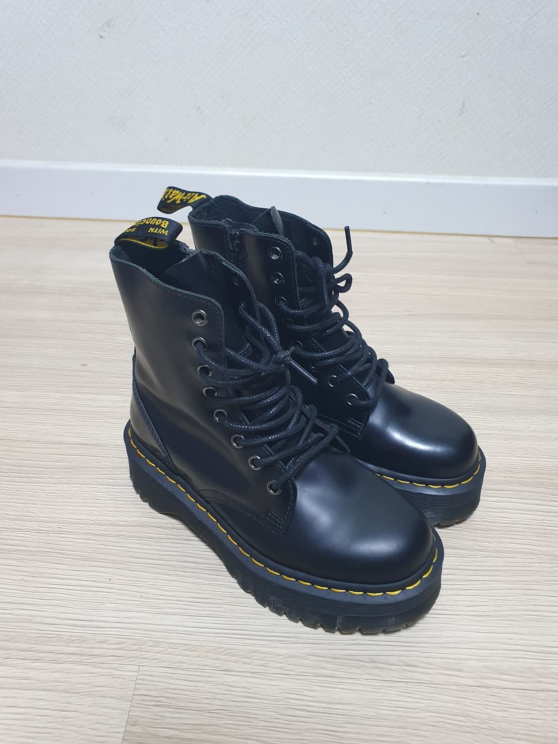 닥터마틴 제이든 블랙 플랫폼 부츠 230 상품이미지2