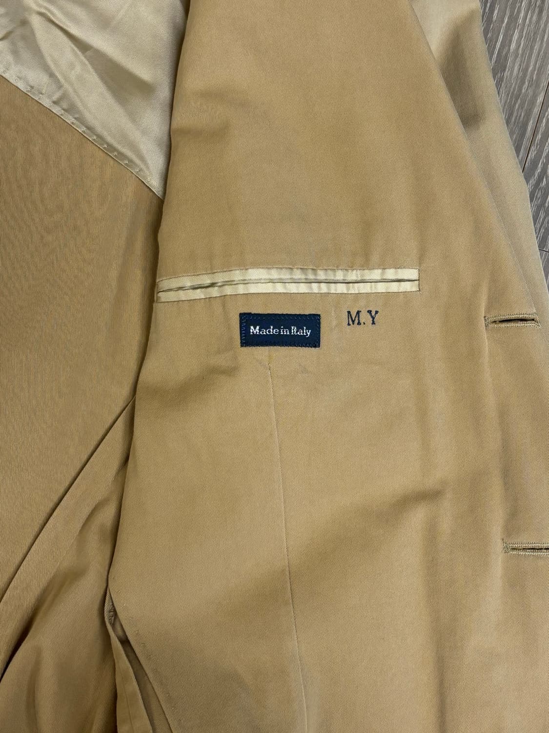 베이지 폴로 코튼 트윌 블레이저 (Made In Italy) 상품이미지4