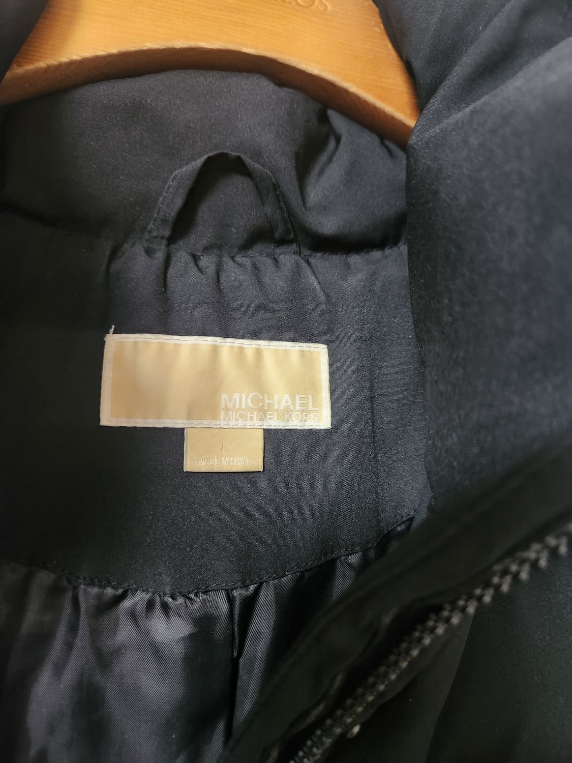 마이클코어스 롱패딩 L 상품이미지6