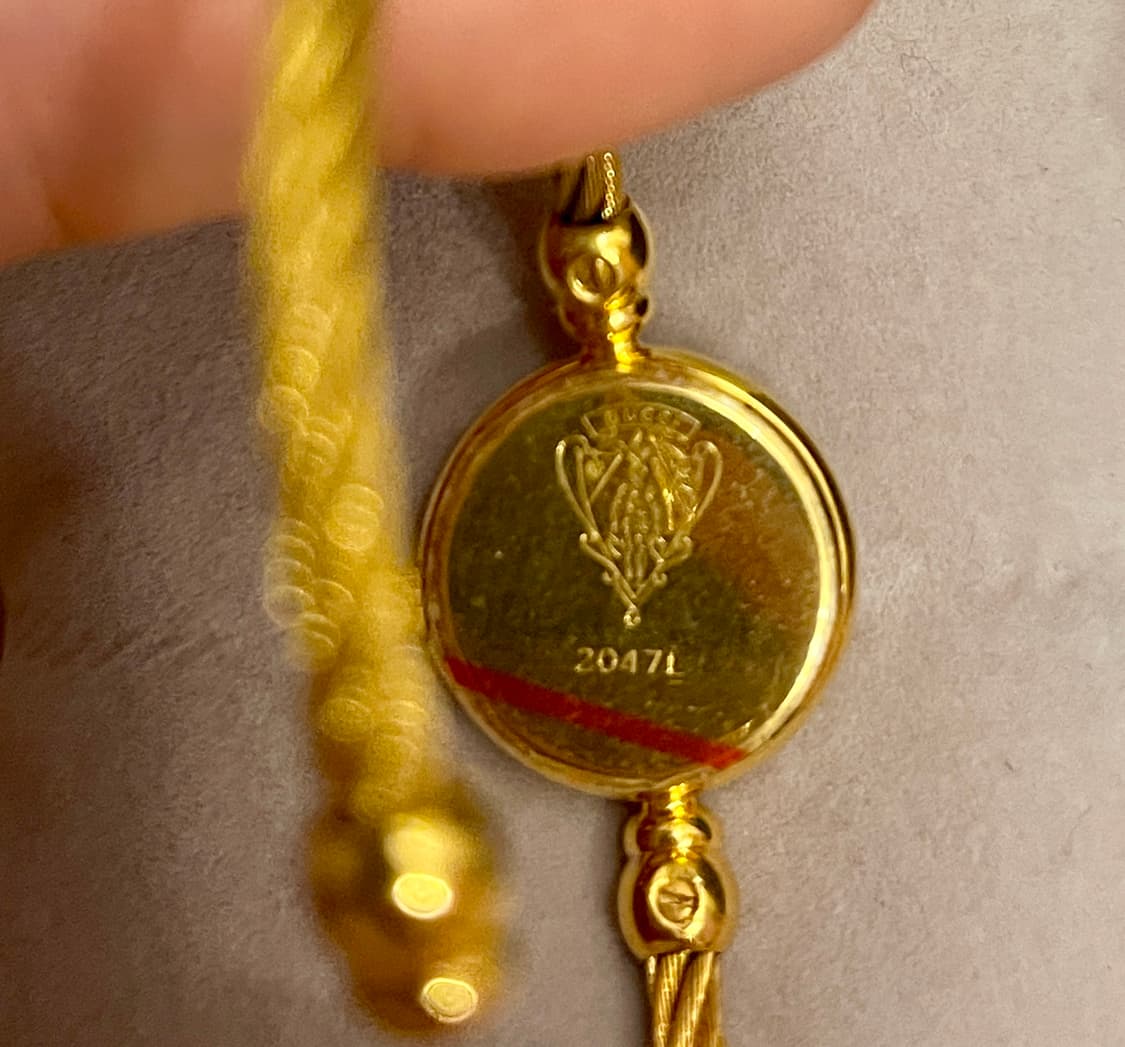 새제품 구찌 시계GUCCI #2047L 골드 바겔 /정품 미착용  상품이미지4