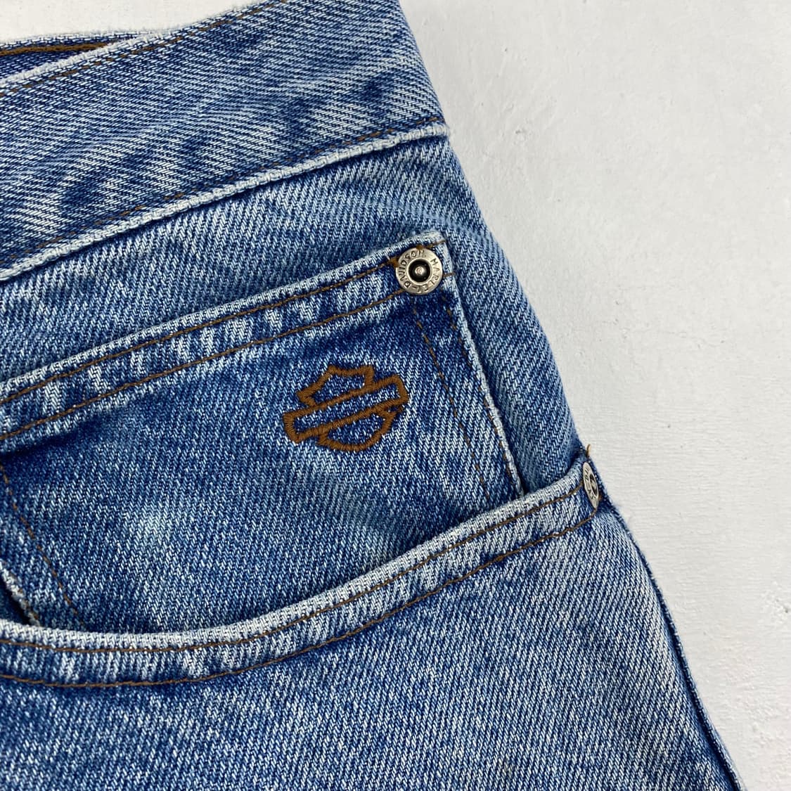 할리데이비슨 워싱 데님 진 (38) 상품이미지7