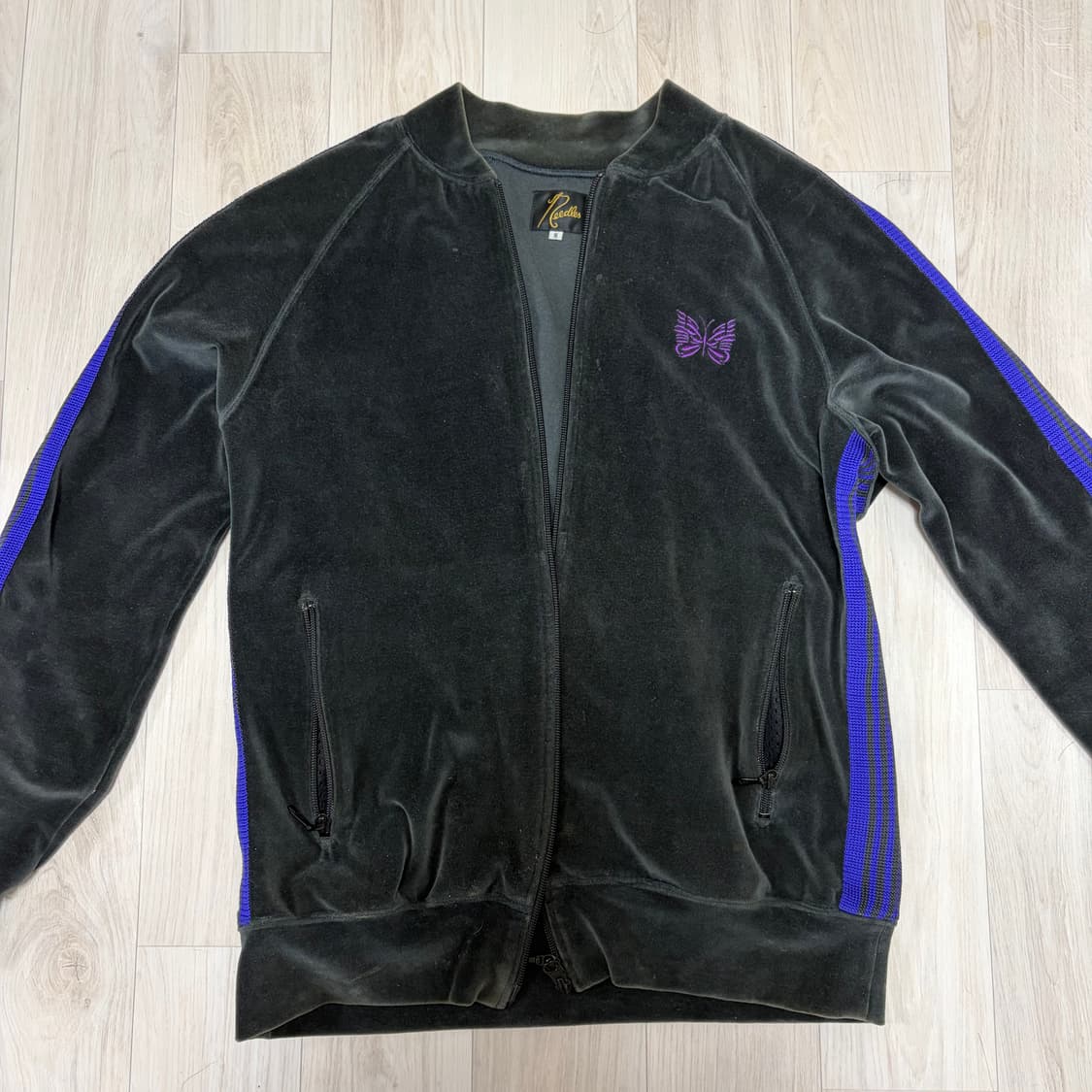 Needles velour track jacket 상품이미지3