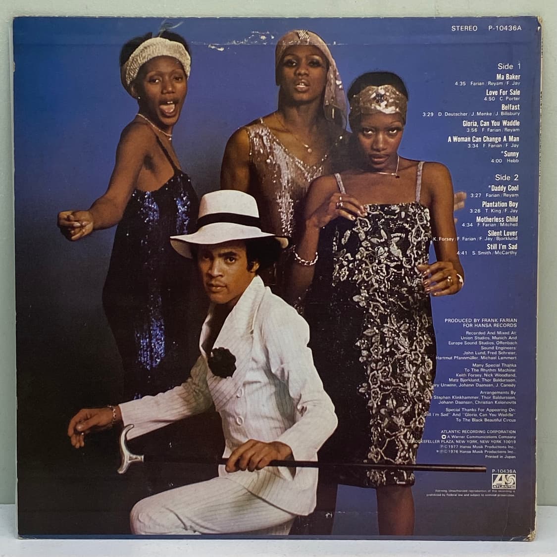 (LP) Boney M.-Ma Baker, Sunny, 상품이미지2