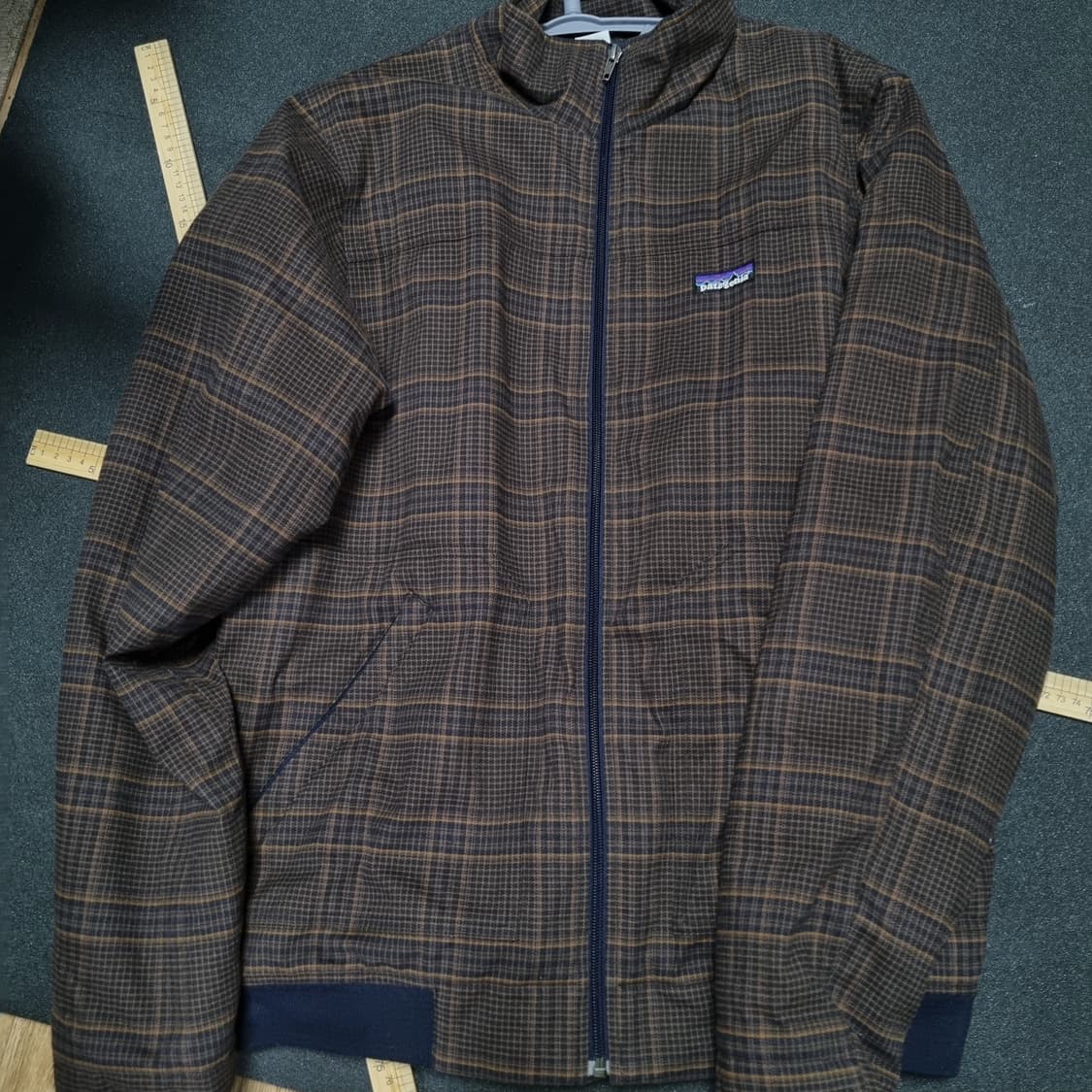 파타고니아 cleegan 체크자켓 m 상품이미지4