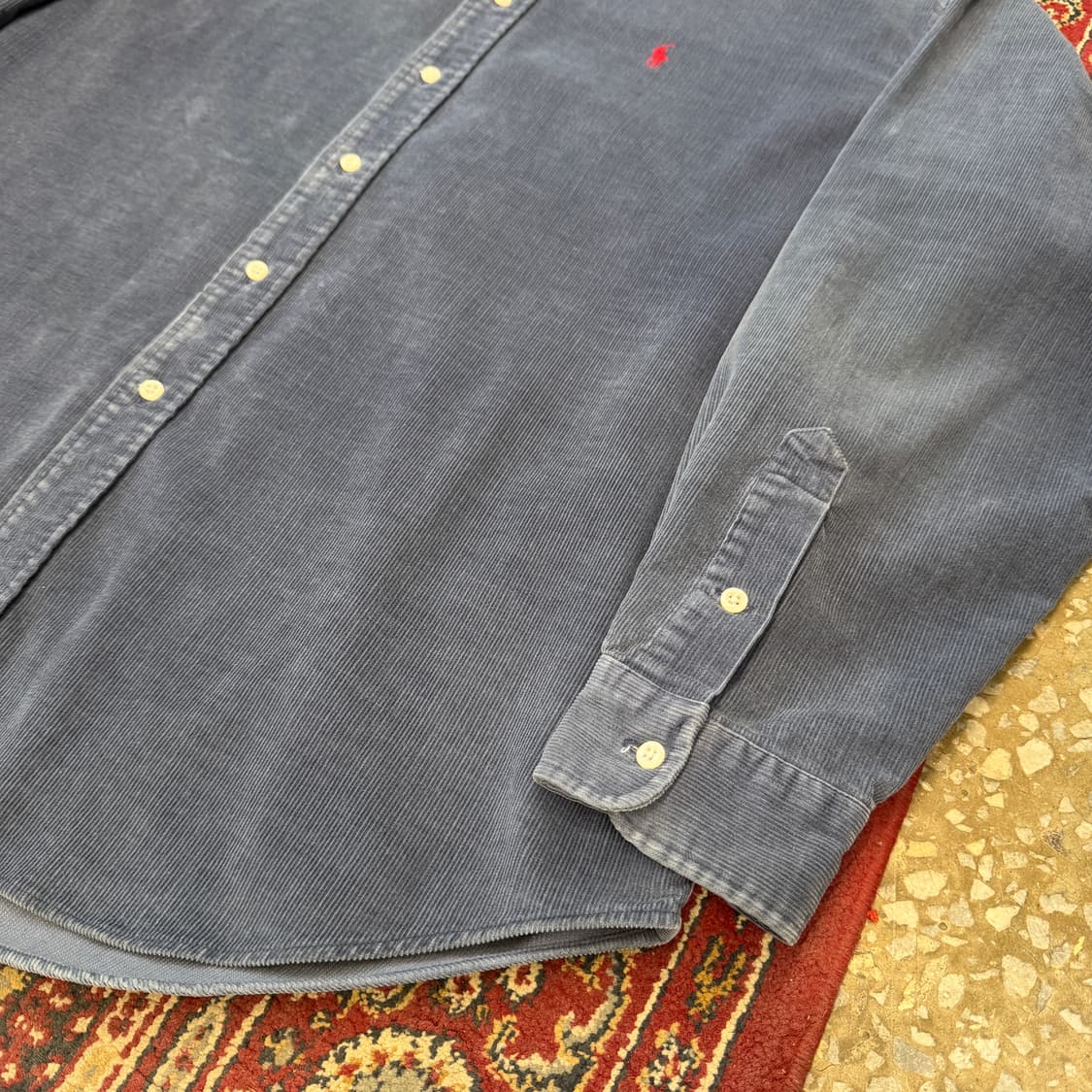 90s 폴로 랄프로렌 블레어 핏 코듀로이 셔츠 [ 105-110 ] 상품이미지4