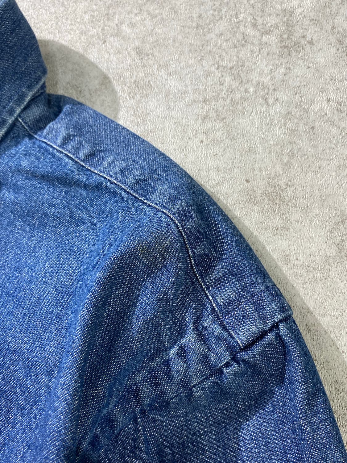 [S] 90s Polo 폴로 랄프로렌 데님셔츠 상품이미지4