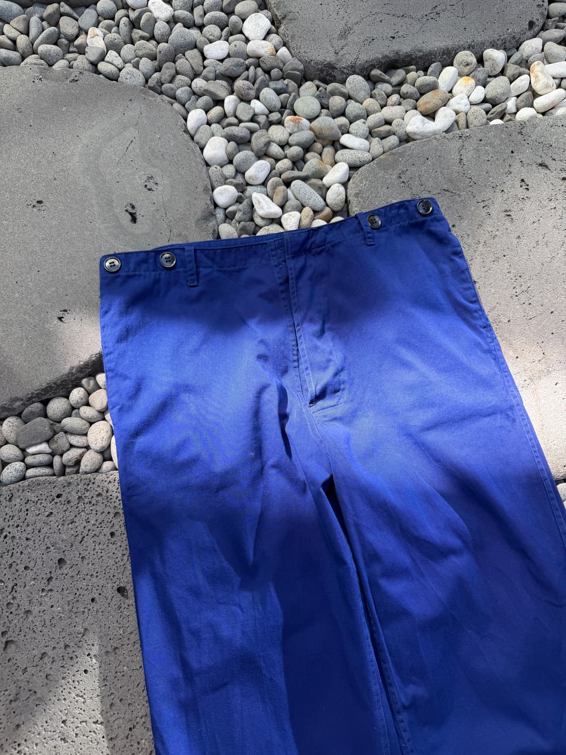 1980s FRIENDSHIP NAVY INK BLUE 프렌치워크팬츠 상품이미지5