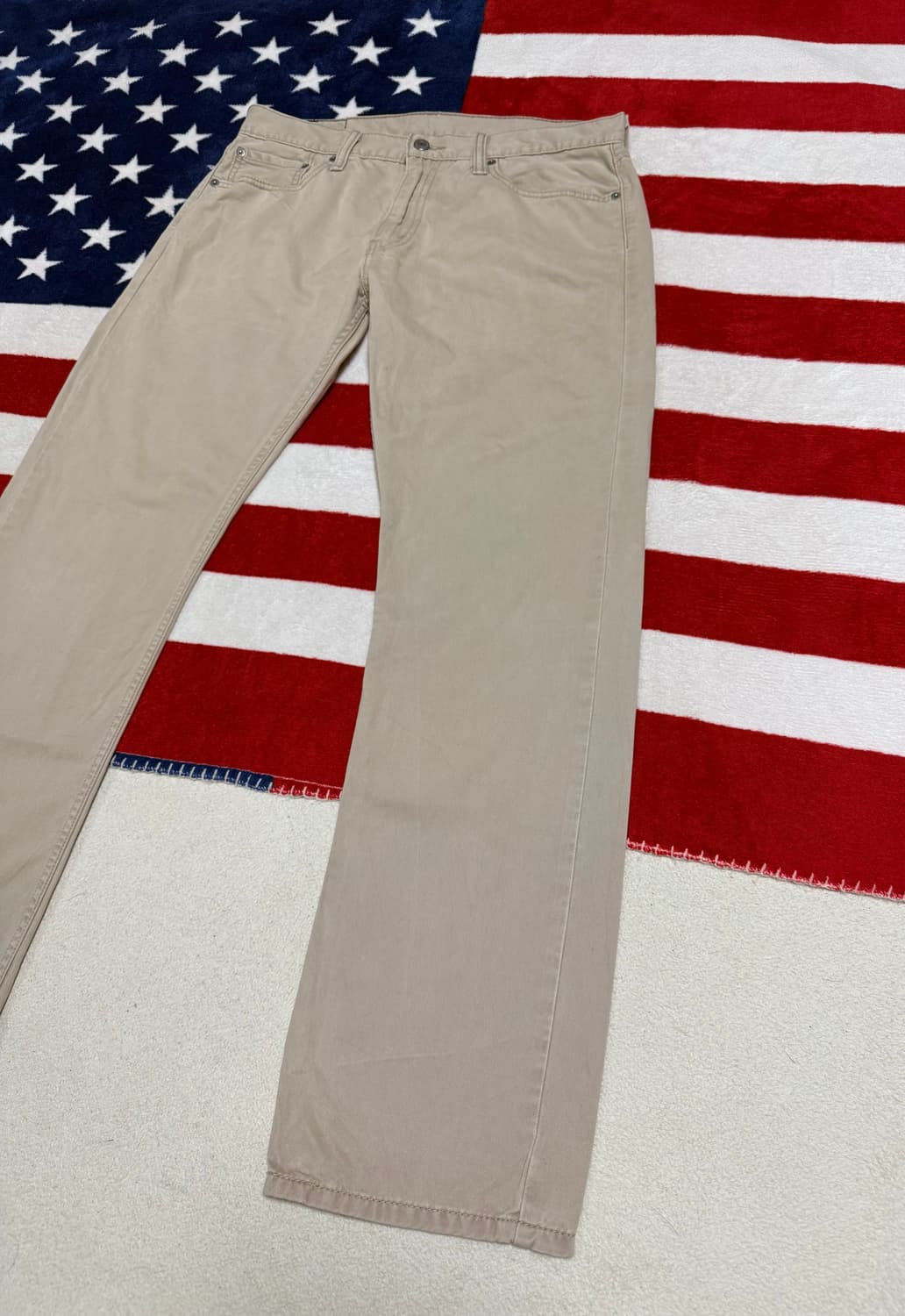 리바이스 514 베이지 코튼팬츠 Levi’s 514 스트레이트핏 [34] 상품이미지2
