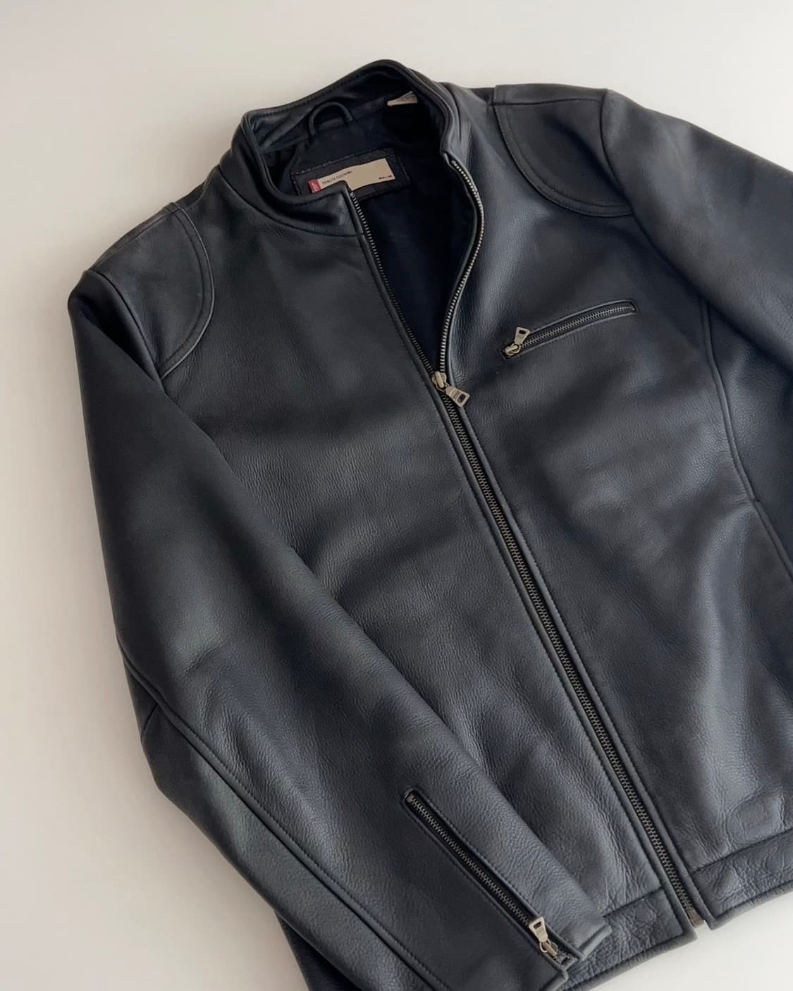 리바이스 싱글 라이더 카우 레더 자켓 L 상품이미지6