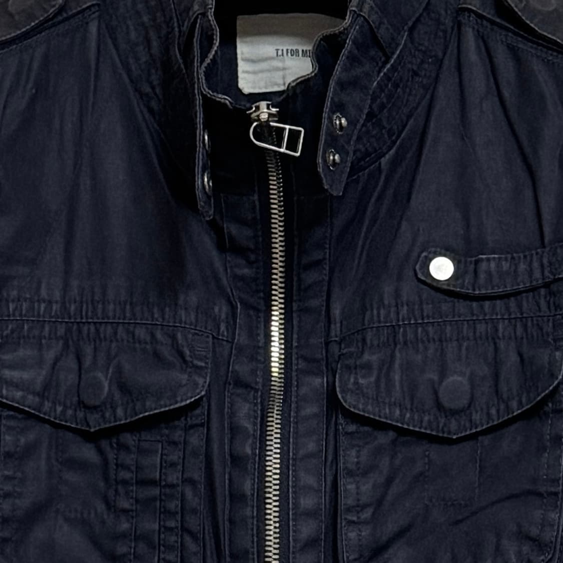 [M] 티아이포맨 다크네이비 간절기 야상 자켓 95 점퍼 상품이미지4