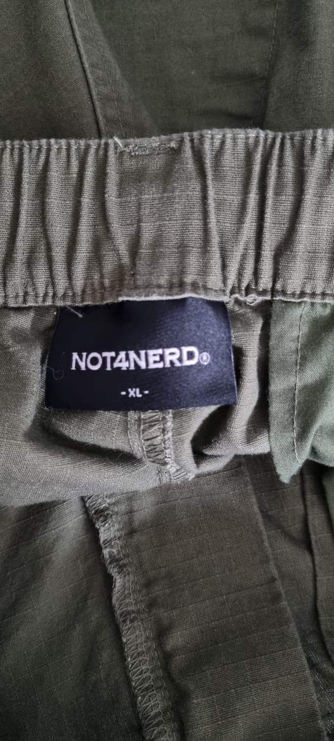 NOT4NERD 립스타 파라슈트 와이드 카고 스트링 팬츠 XL _ 남겅 상품이미지9