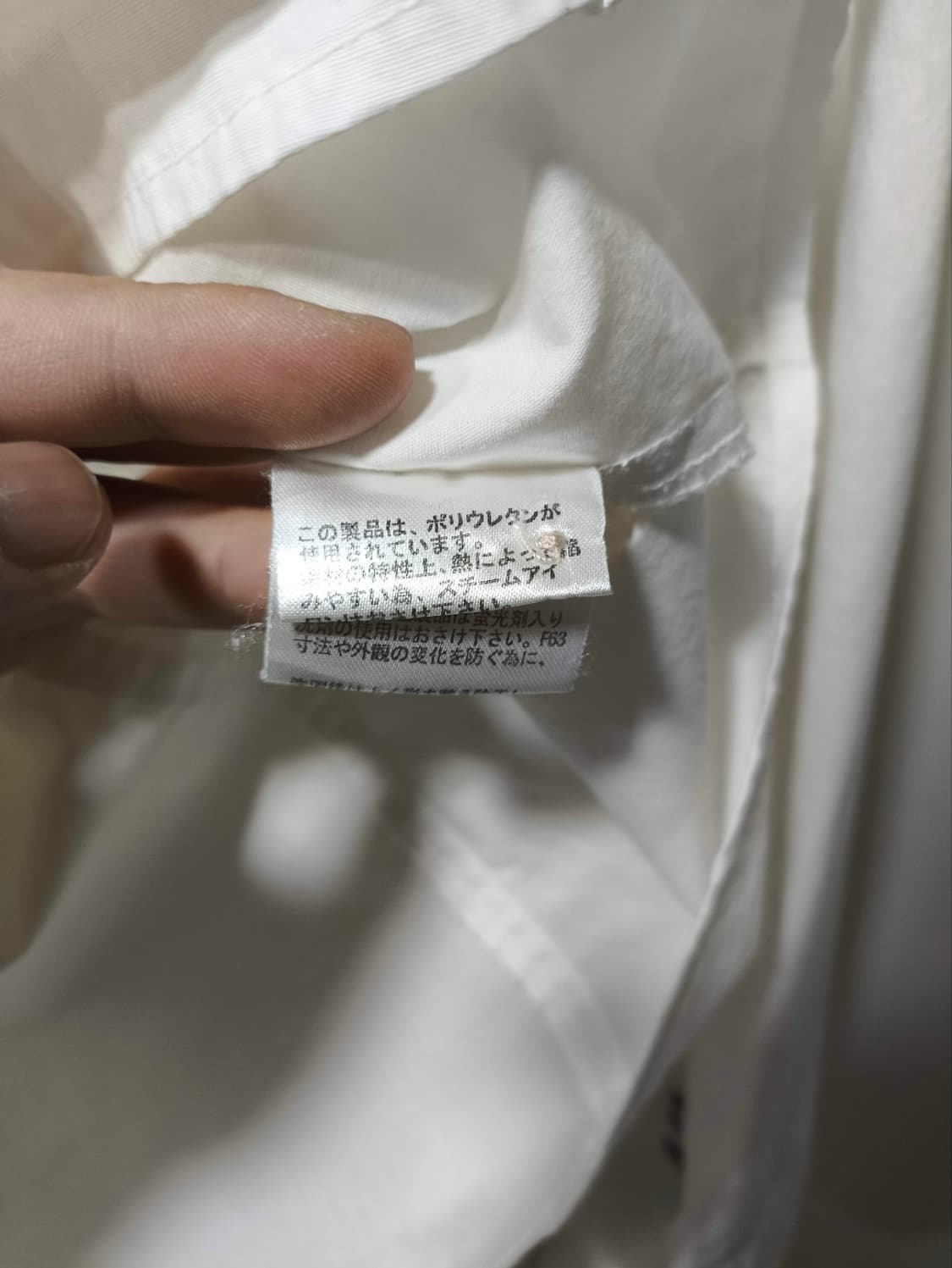 버버리 오픈 카라 셔츠 블라우스 상품이미지7