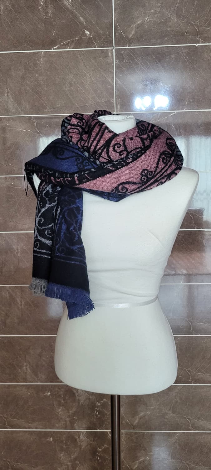 기라로쉬 페이즐리 패턴 머플러,목도리,숄더 상품이미지1