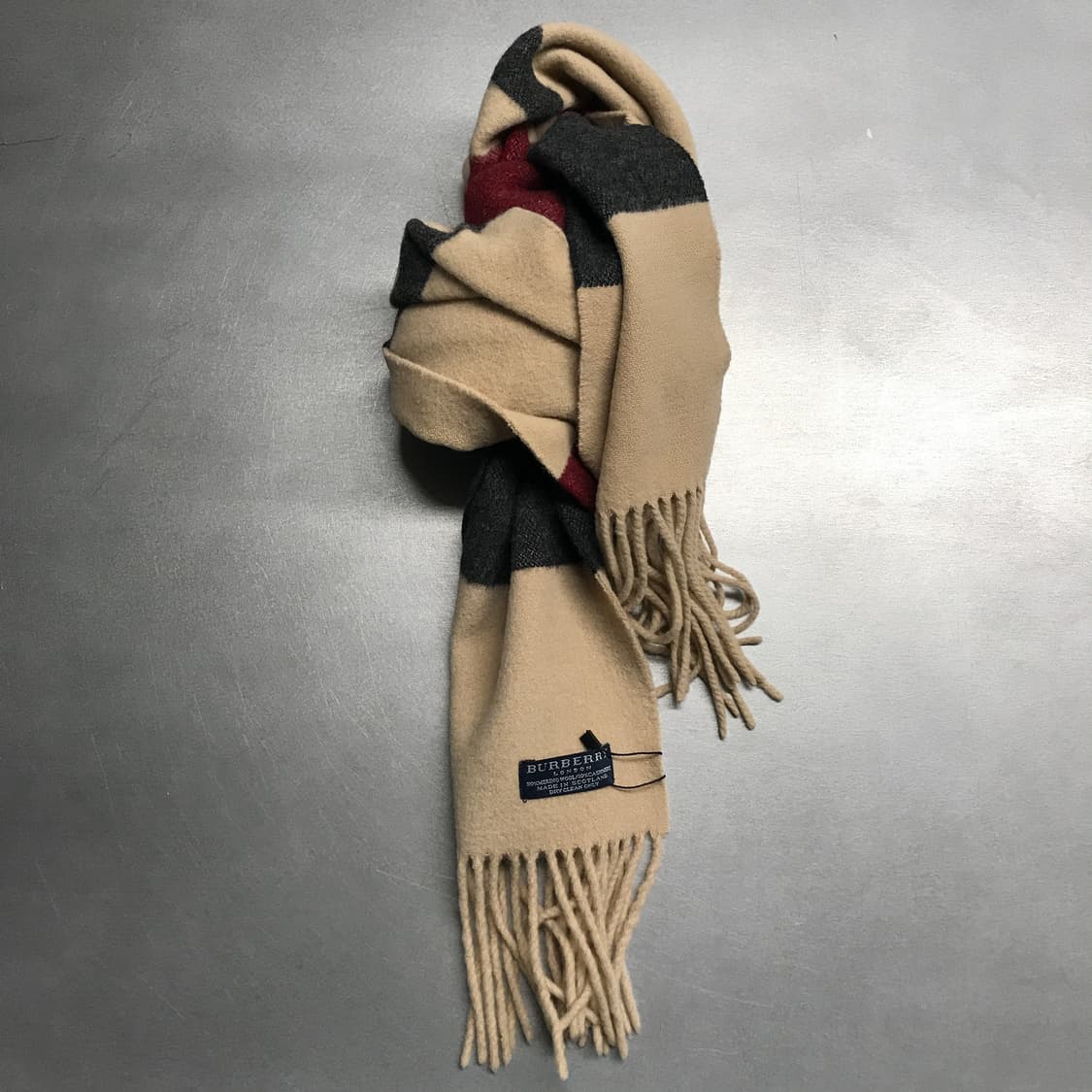 버버리 정품 메리노/캐시미어 머플러 상품이미지1