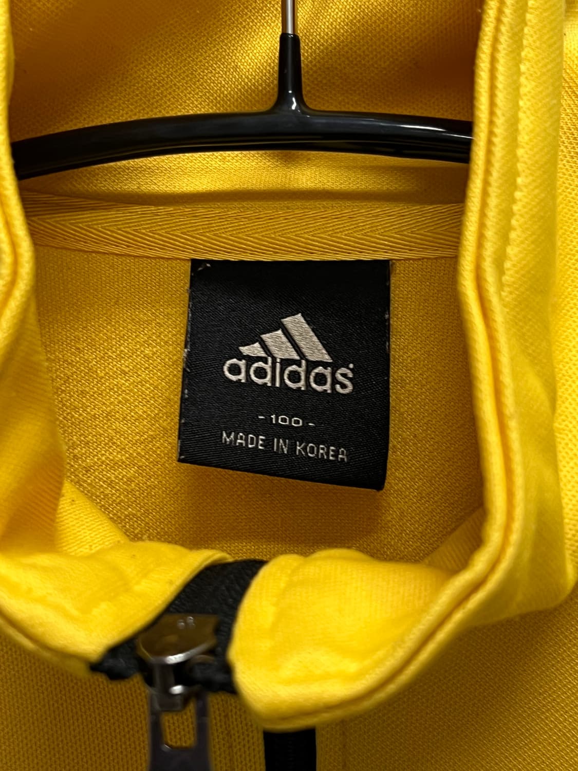 아디다스 삼선 트랙탑 져지 옐로우/블랙 상품이미지3