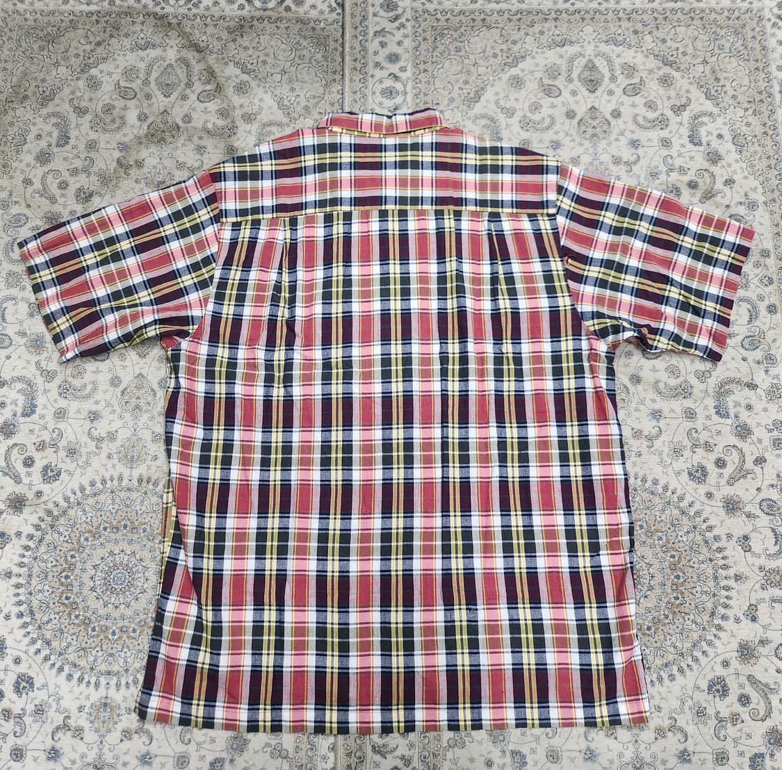 GREAT NORTHWEST 체크 반팔 셔츠 2XL 상품이미지2
