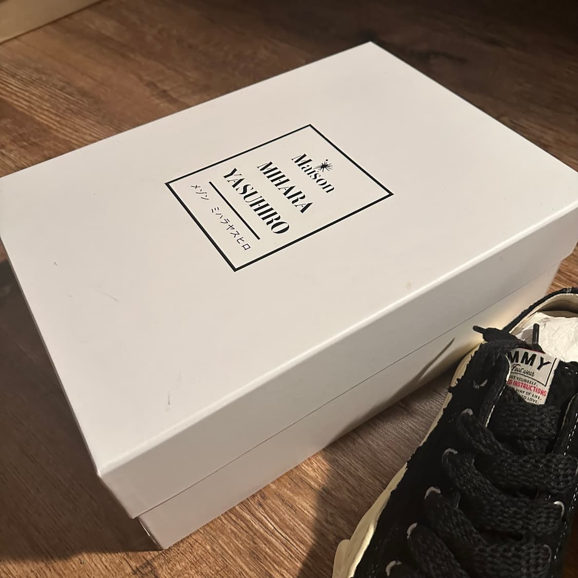 [43] 메종 미하라 야스히로 행크 OG 스니커 솔 블랙 상품이미지2