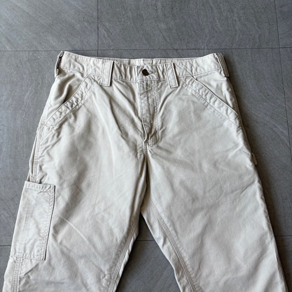 칼하트 b151 오리지널 탄 카펜터 팬츠 상품이미지8